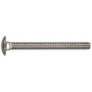 1/4" Carriage Bolt Steel Grade 5 - Zinc Plated